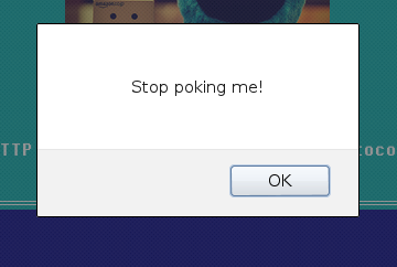 Stop poking me